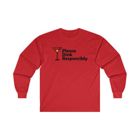 Men's Long Sleeve - Please Dink Responsibly