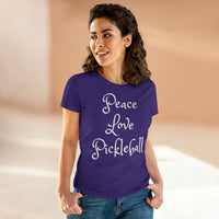 Women's T-Shirt - Peace Love Pickleball 2
