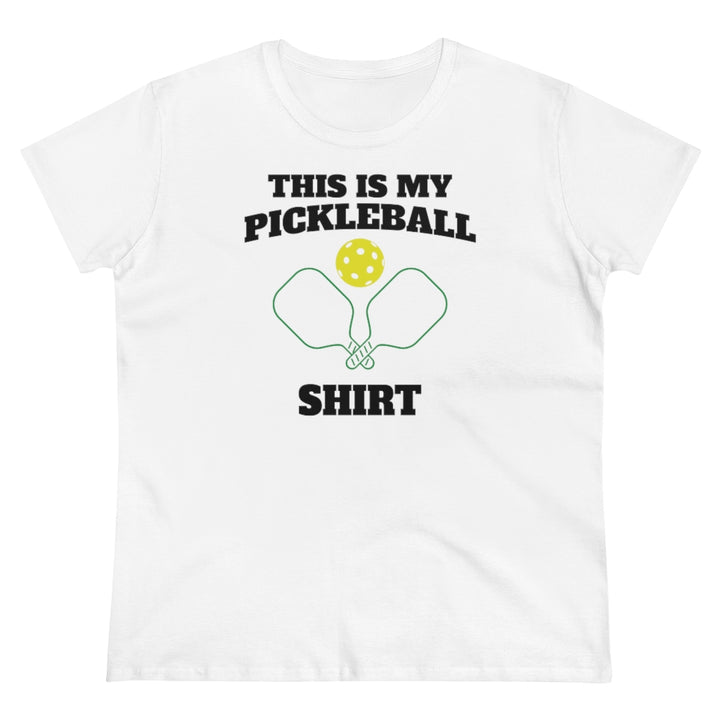 Women's T-Shirt - This Is My Pickleball Shirt