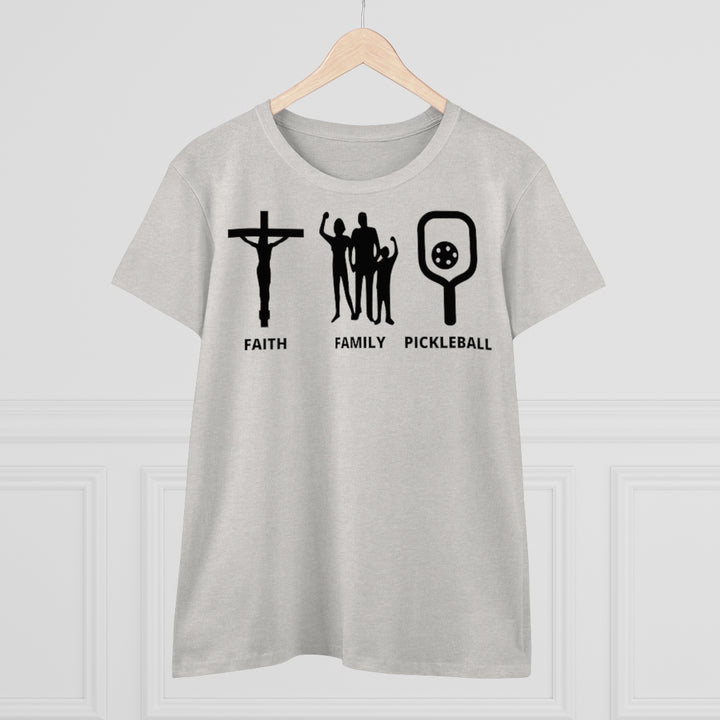 Women's T-Shirt - Faith Family Pickleball