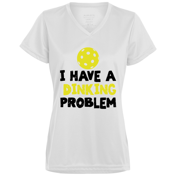 Women's V-Neck Dry Fit - Dinking Proplem