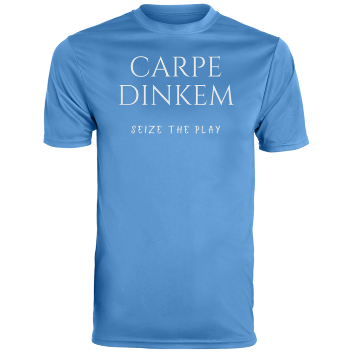 Men's Dry Fit - Carpe Dinkem (white print)