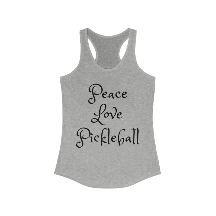 Women's Tank - Peace Love Pickleball 2