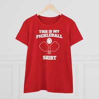Women's T-Shirt - This Is My Pickleball Shirt