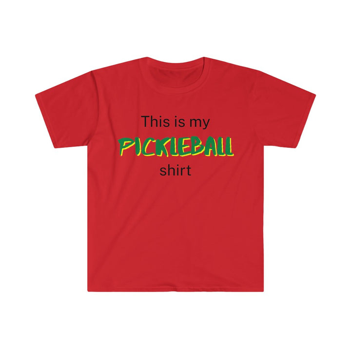 Men's T-Shirt - This Is My Pickleball Shirt