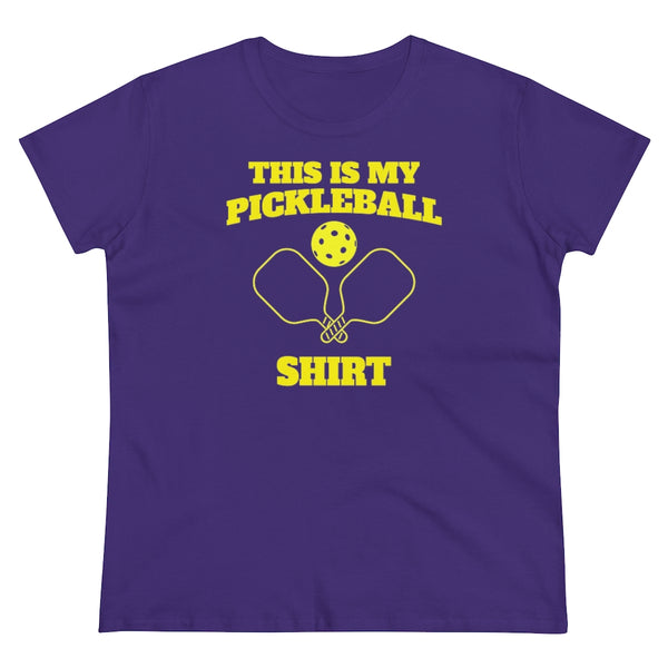 Women's T-Shirt - This Is My Pickleball Shirt