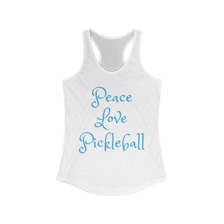 Women's Tank - Peace Love Pickleball 2