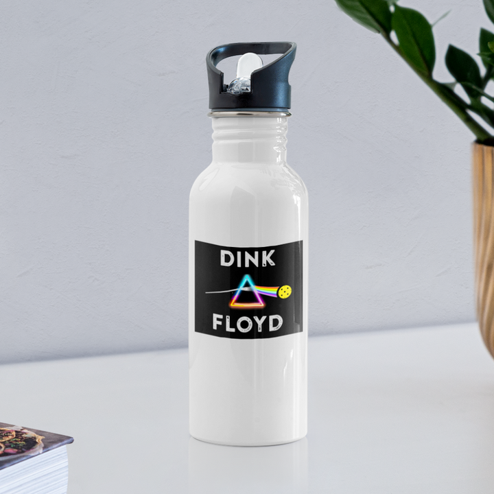 Water Bottle - Dink Floyd - white
