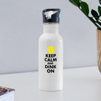 Water Bottle - Keep Calm - white
