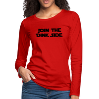 Women's Long Sleeve - Join The Dink Side - red